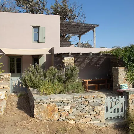 Under The Linden Tree Tinos Guest House Koumaros Exterior photo